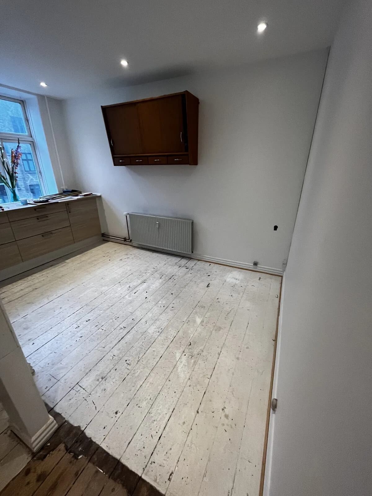 Entré, klar til ny overflade